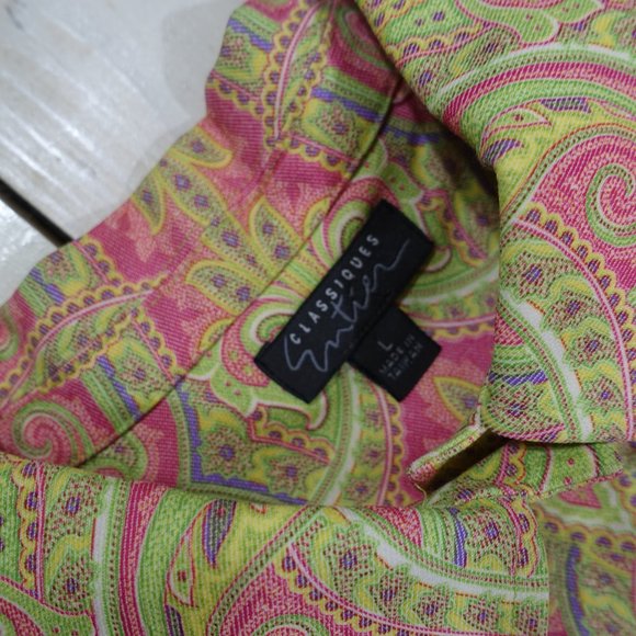 Classiques Entier Paisley Denim Jean Jacket - Picture 7 of 11